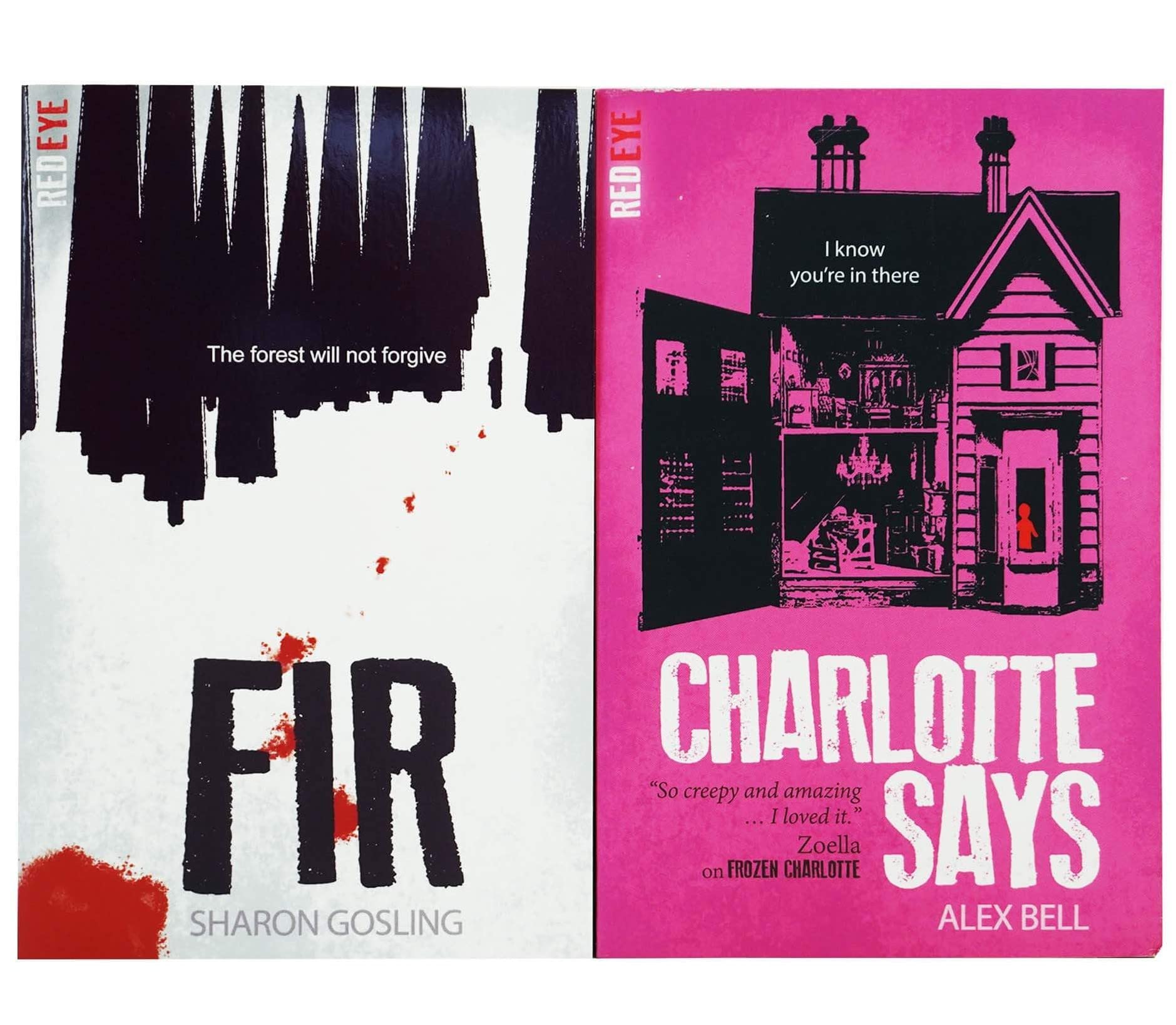 Red Eye Series 2 Books Collection Set (Book No. 7-8) (Fir, Charlotte Says) Young adult books