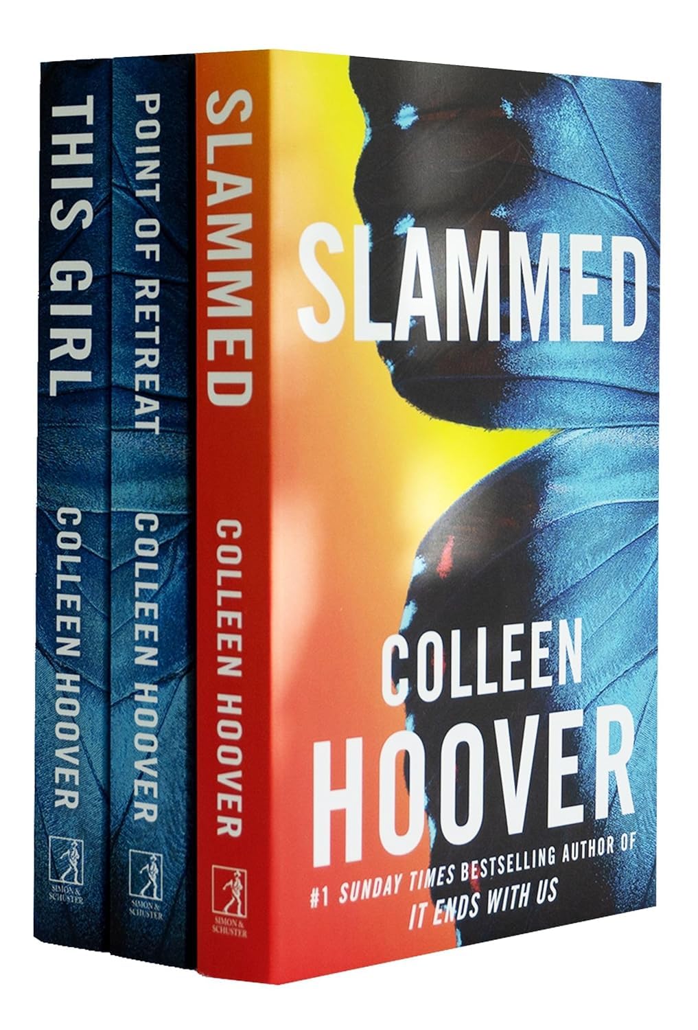 Colleen Hoover Slammed Serie 3 Büchersammlungsset (Slammed, Point of Retreat & This Girl) Education