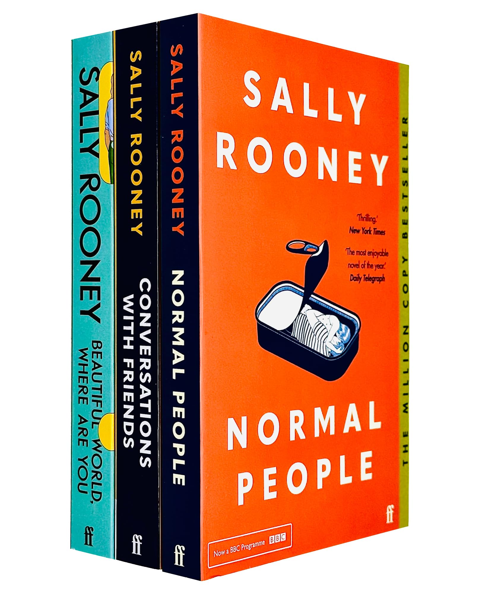 Sally Rooney Collection 3-Bücher-Set (Gespräche mit Freunden, normale Menschen und eine schöne Welt, wo bist du) Cooking & Enjoying