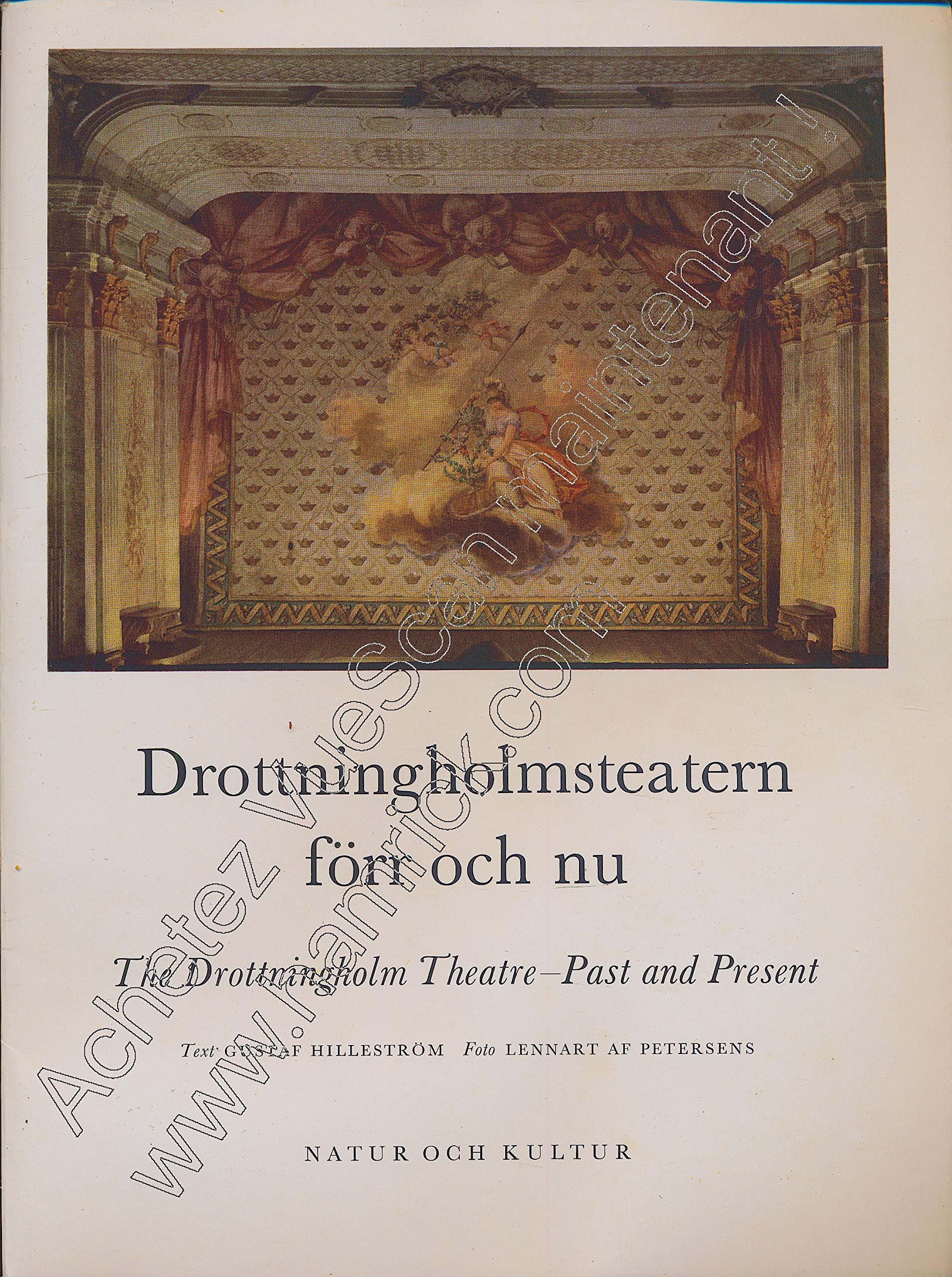 Drottningholmsteatern förr och nu =: The Drottningholm theatre past and present book