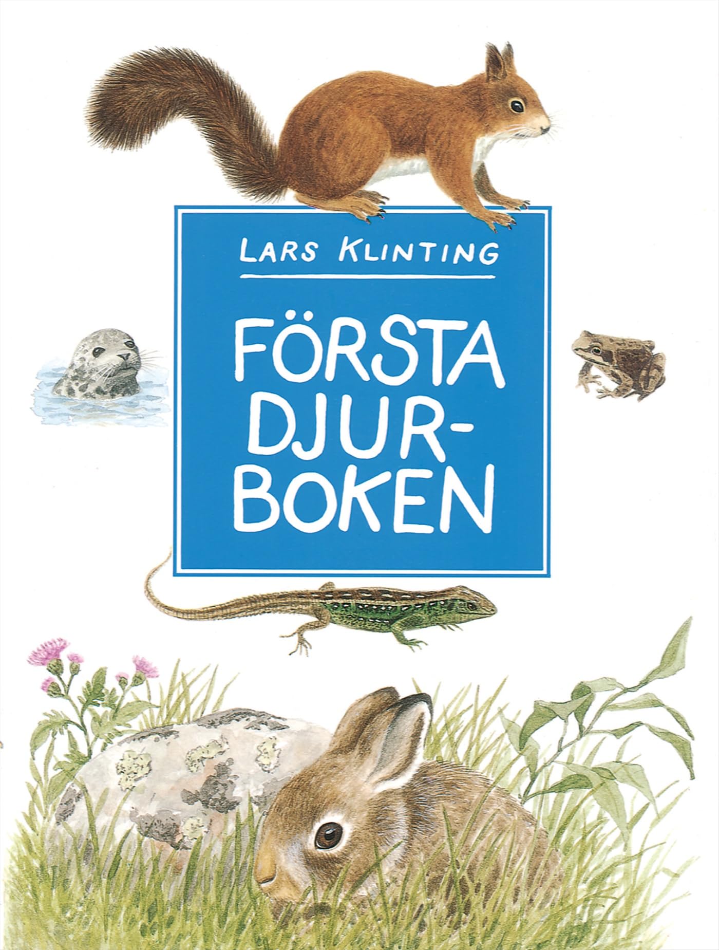 Första djurboken : däggdjur, groddjur, kräldjur Non-fiction
