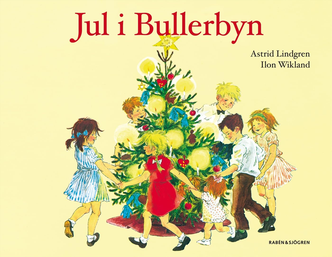 Astrid Lindgren & Ilon Wikland schwedisch: Jul i Bullerbyn (Weihnachten in Büllerbü) book