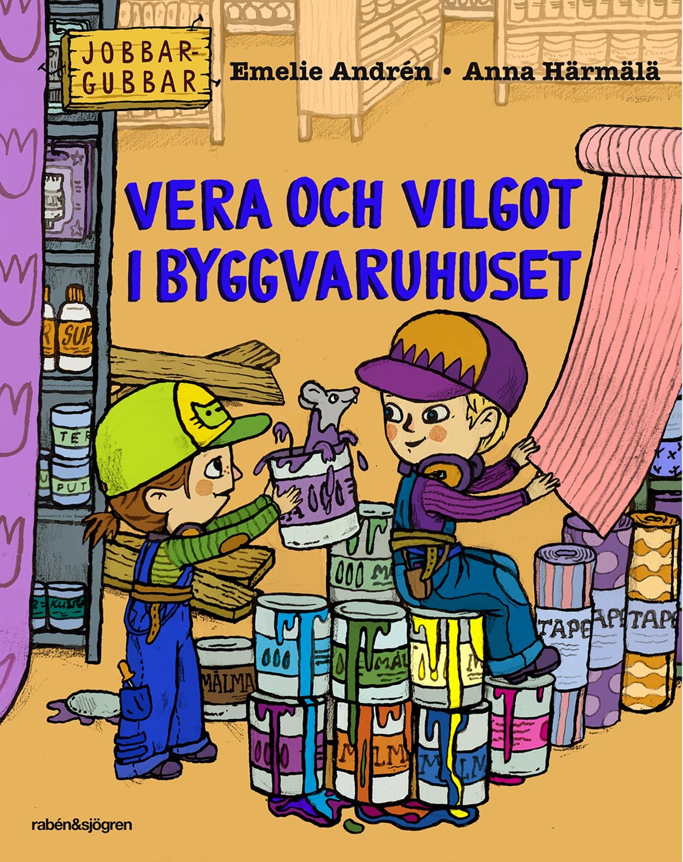 Vera och Vilgot i byggvaruhuset (Jobbargubbar) Children's books