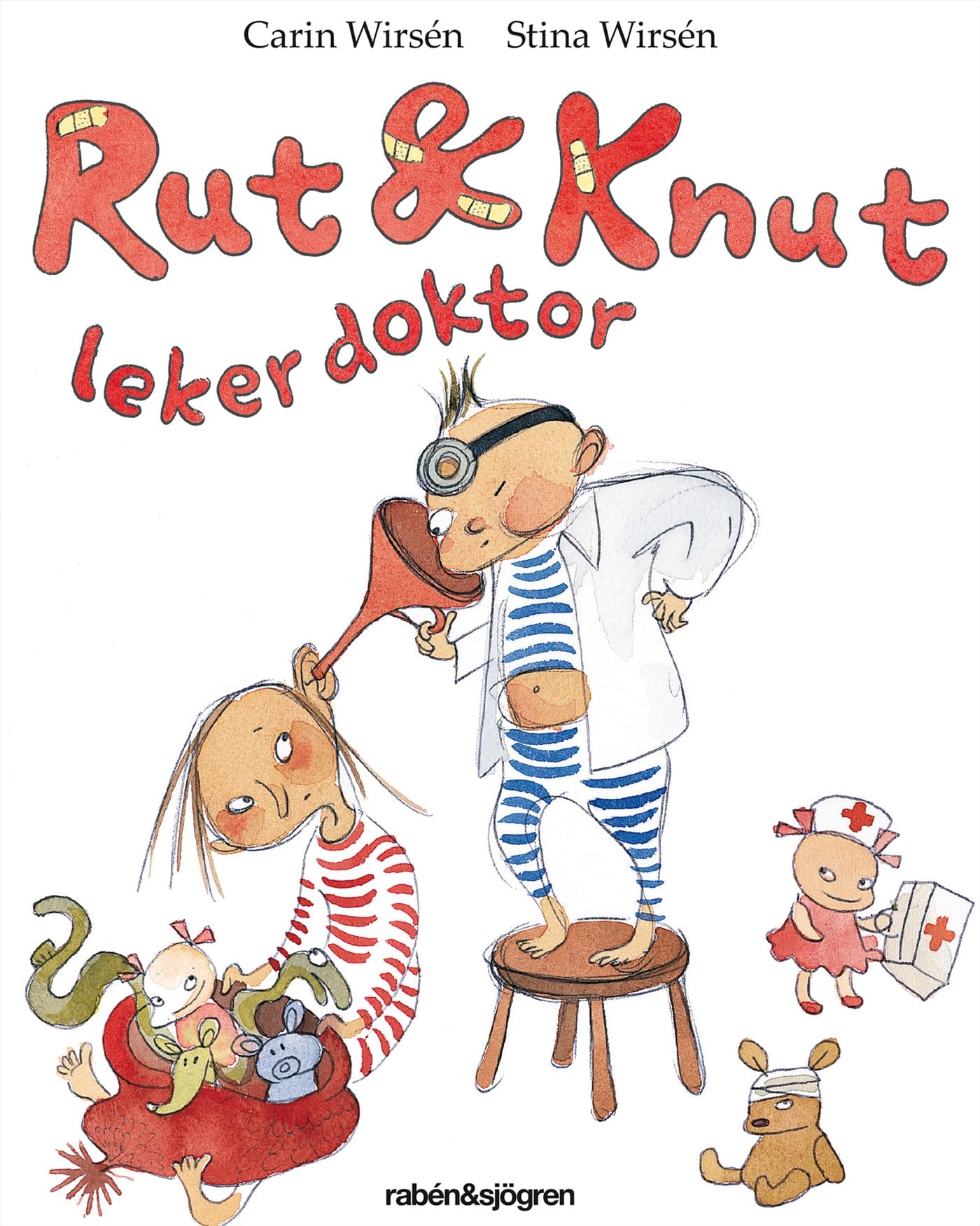 Rut och Knut leker doktor (Klumpe Dumpe) Children's books