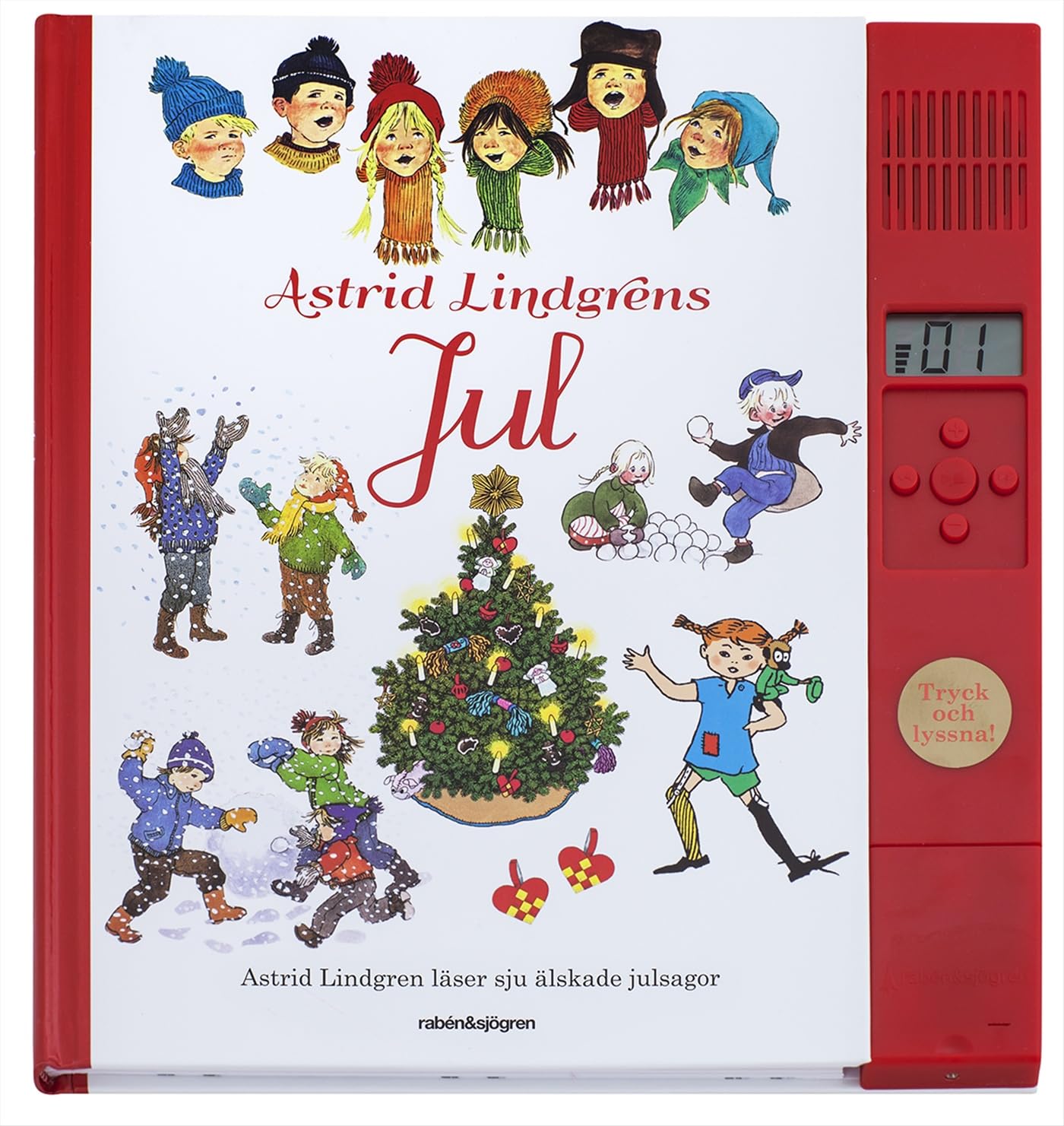 Astrid Lindgrens jul : Astrid Lindgren läser sju älskade julsagor Children's books