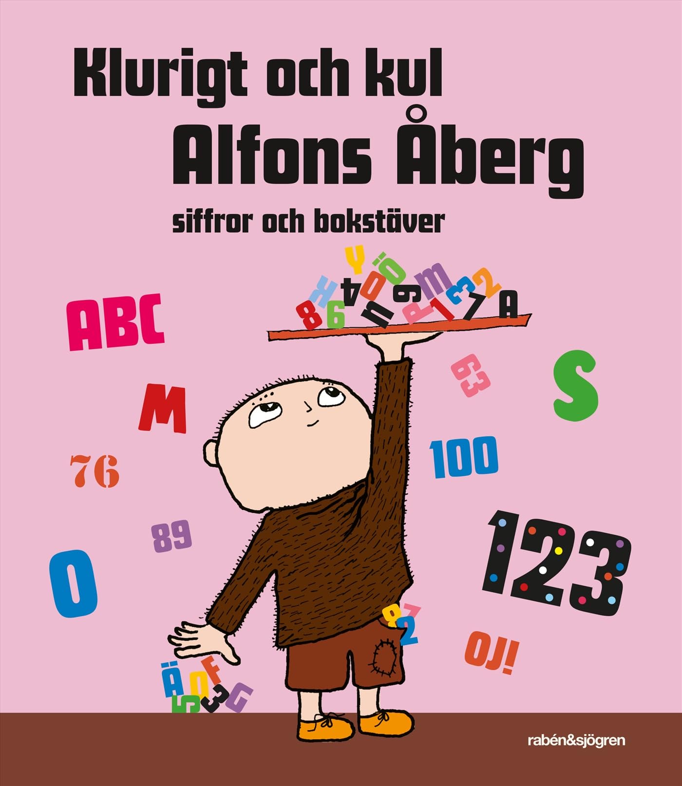 Klurigt och kul Alfons Åberg. Siffror och bokstäver Books