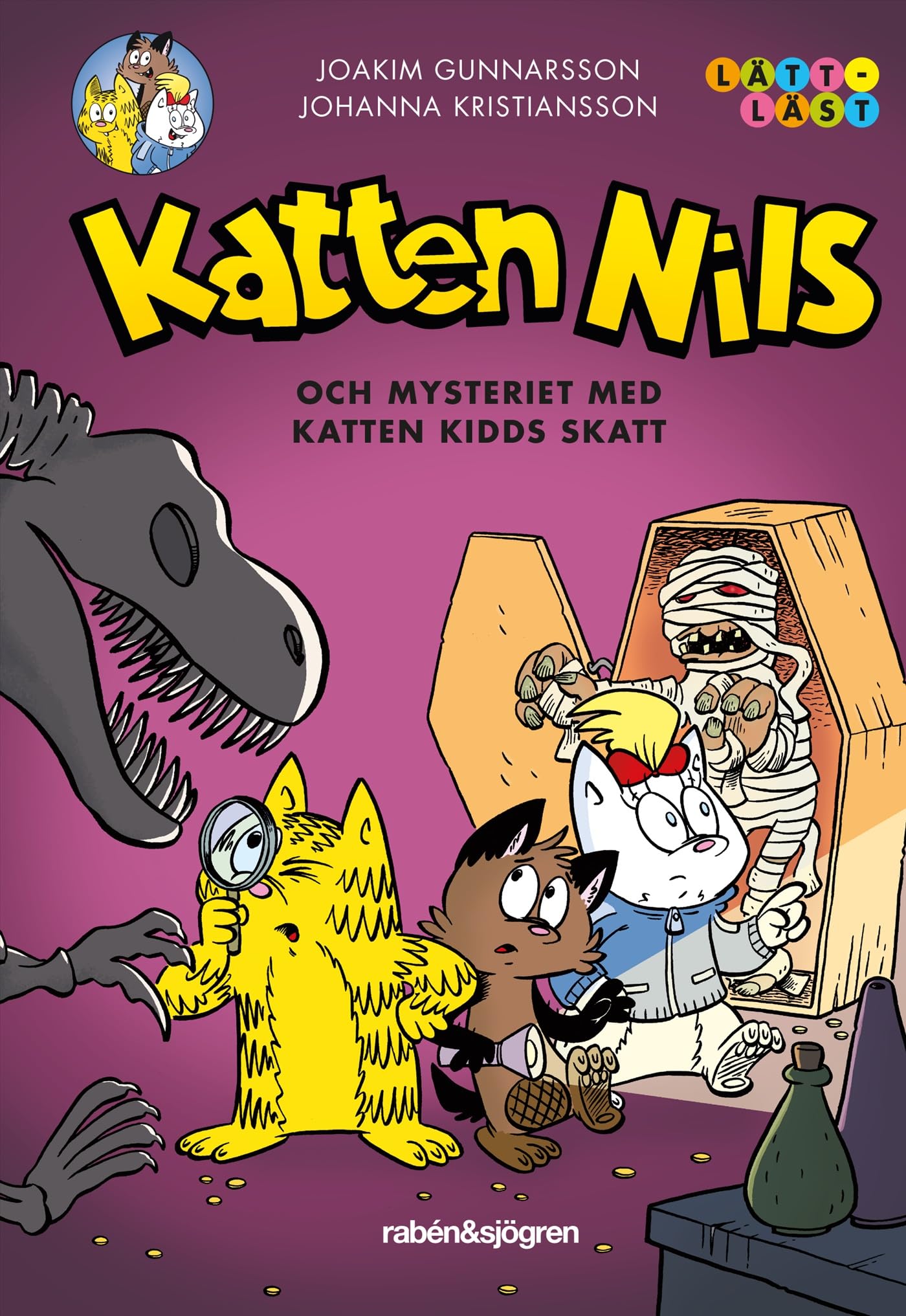 Katten Nils och mysteriet med Katten Kidds skatt Books