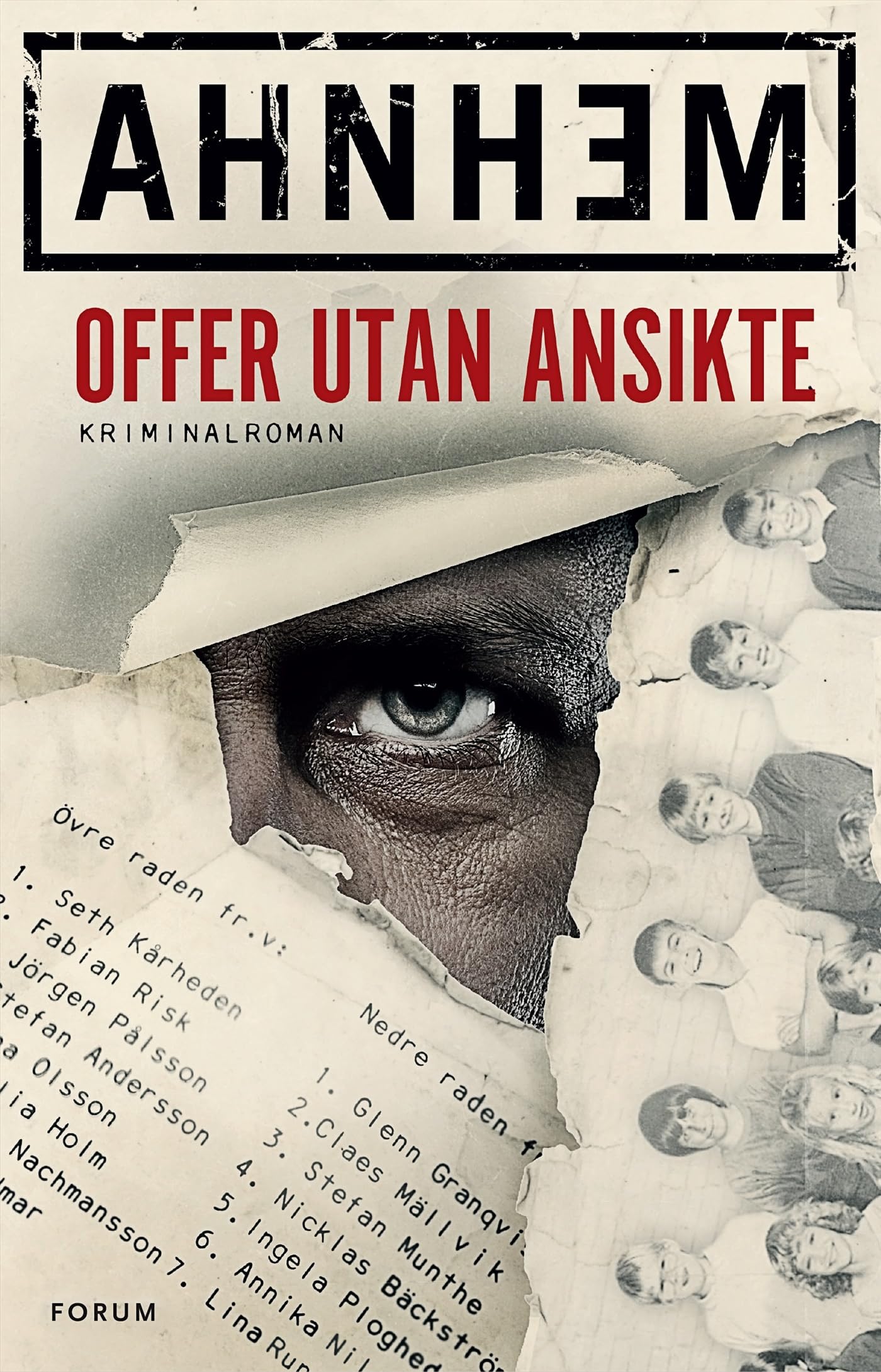 Offer utan ansikte (Fabian Risk, Band 1) Contemporary literature