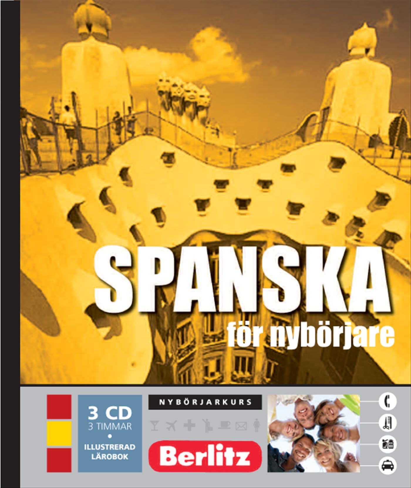 Spanska för nybörjare, språkkurs : Språkkurs med 3 CD (Berlitz språkkurser) Books