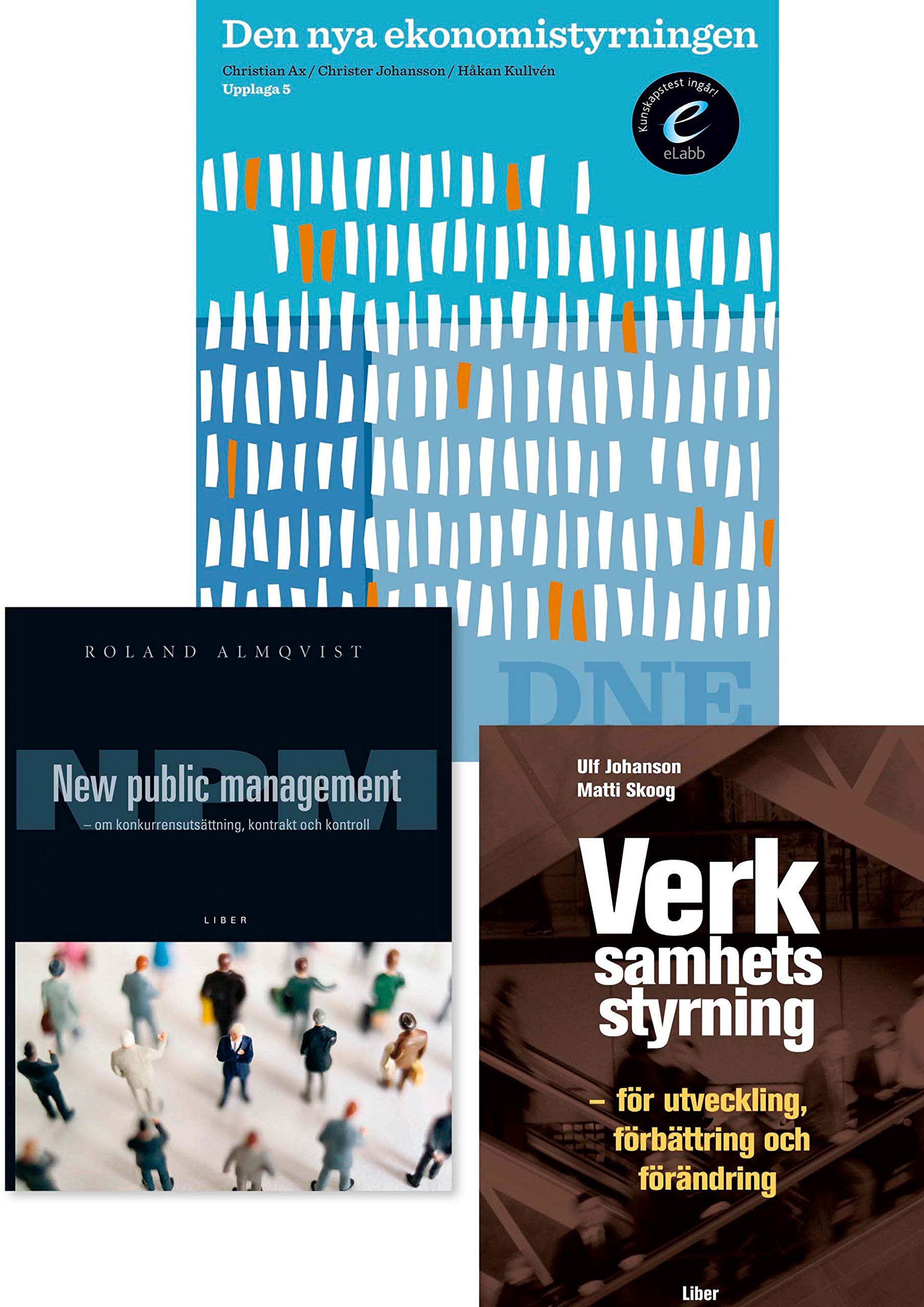 Styrning x 3 - Bokpaket med tre böcker inom styrningsområdet Books