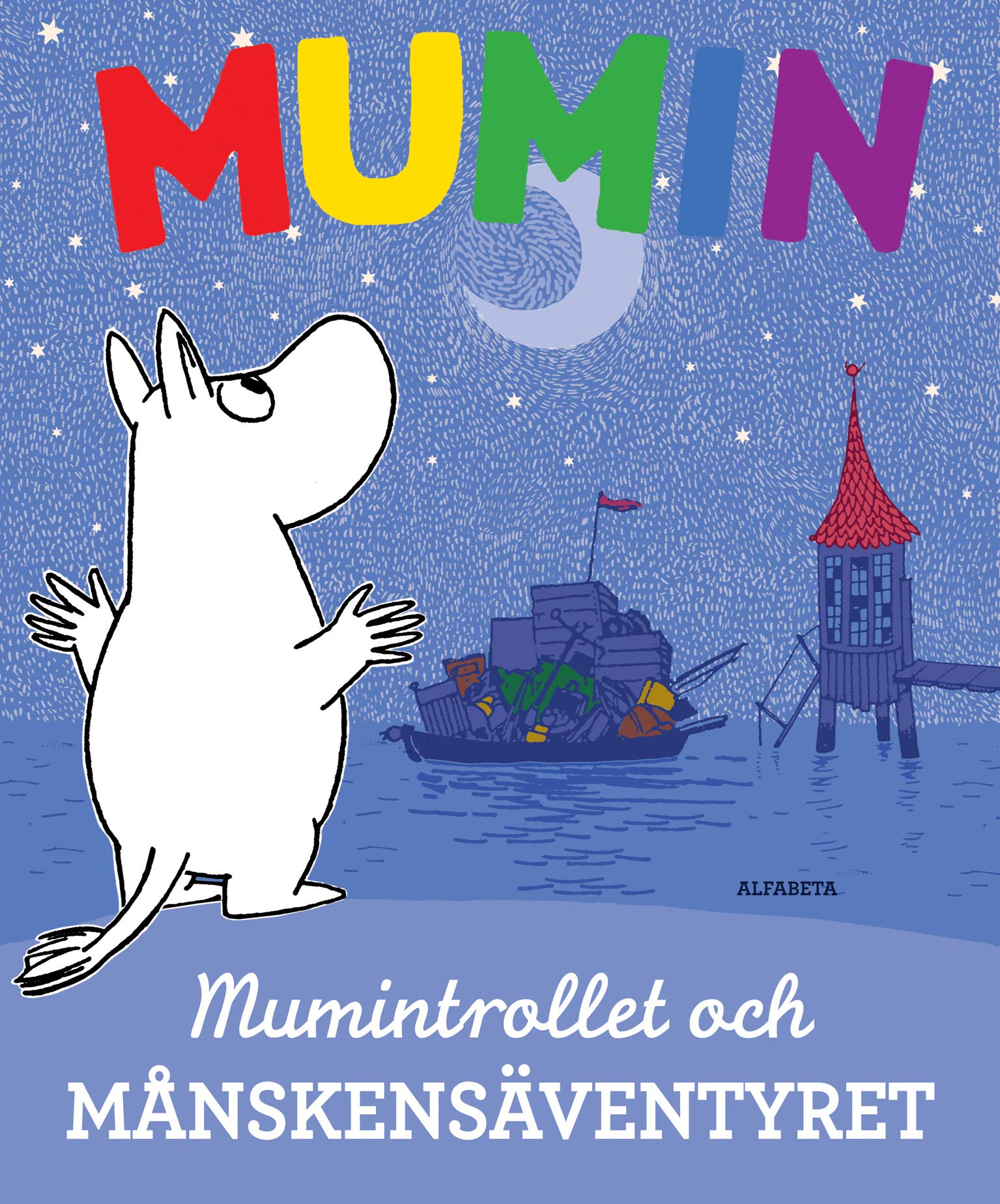 Mumintrollet och månskensäventyret Children's books