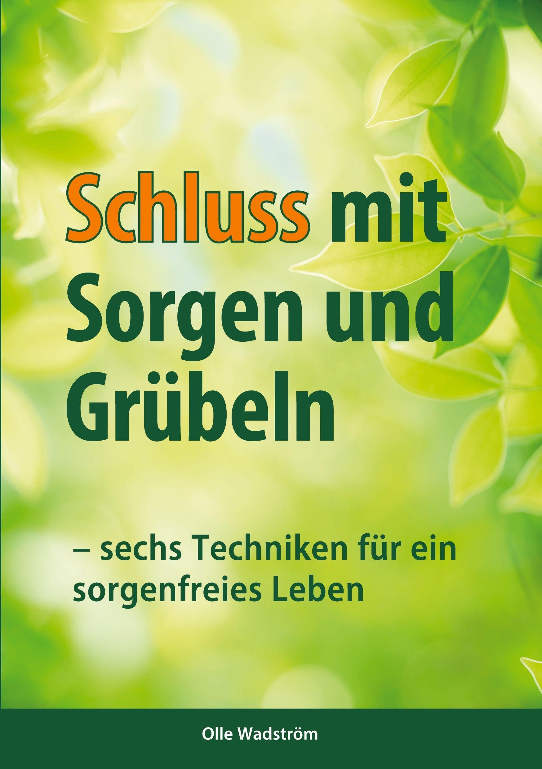 Schluss mit Sorgen und Grübeln Business, Finance & Career