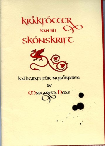 Kråkfötter kan bli skönskrift Books