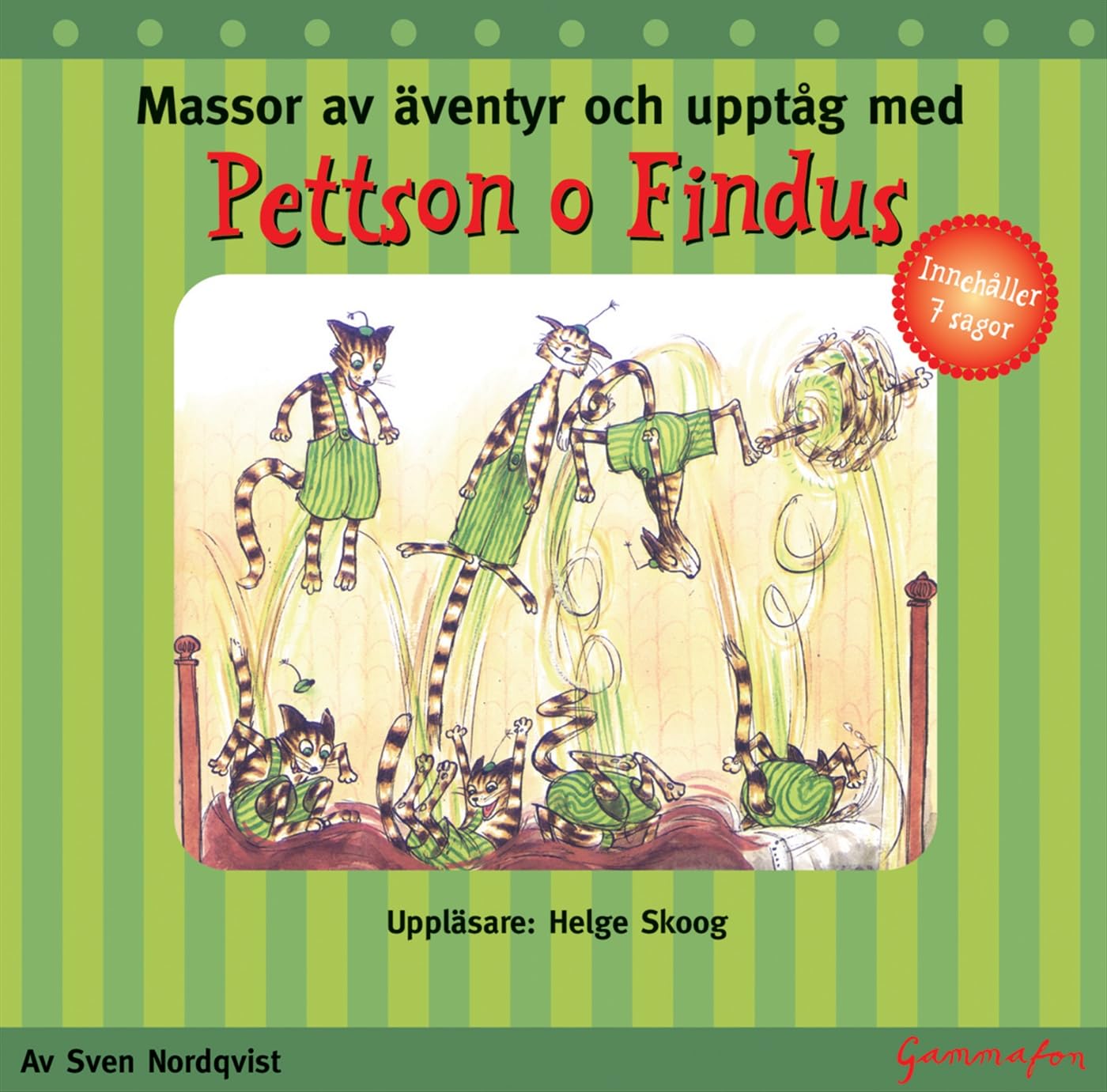 Massor av äventyr och upptåg med Pettson o Findus Children's books