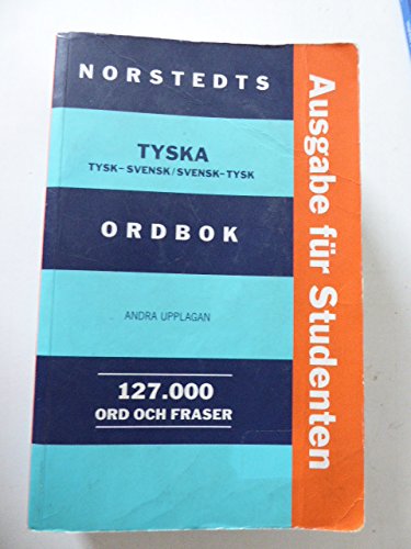 Norstedts tyska ordbok : tysk-svensk, svensk-tysk : 127000 ord och fraser Books