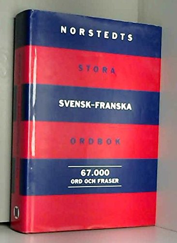 Grand dictionnaire suedois français. Stora svensk franska ordbok book