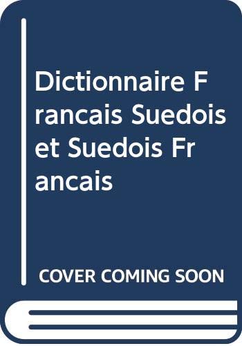 Dictionnaire Français Suédois et Suédois Français Foreign Languages ​​& Dictionaries