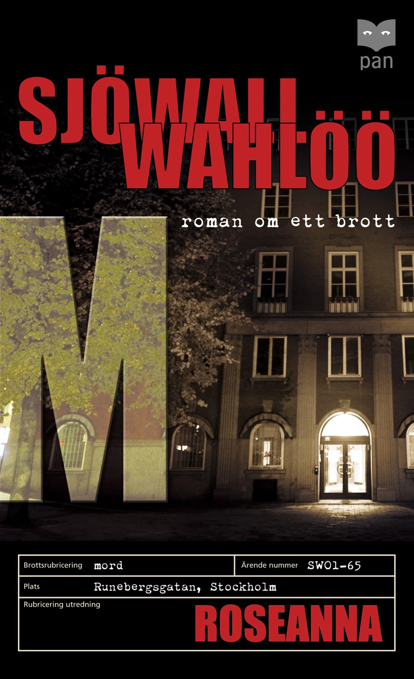 Roseanna : roman om ett brott (Martin Beck, Band 1) Contemporary literature