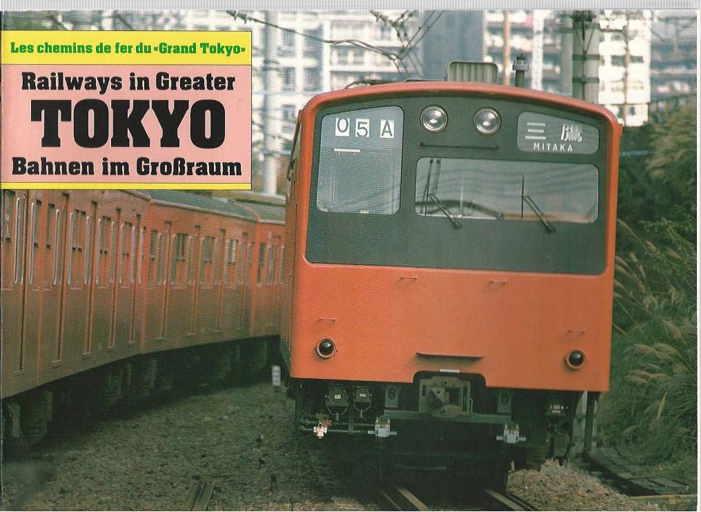 Railways in Greater Tokyo. Bahnen im Großraum. Books