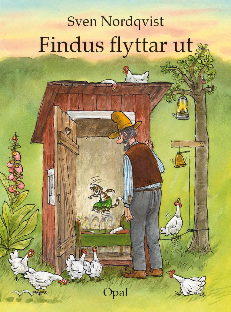 Findus flyttar ut : med ljudbok (Pettson/Findus) Young adult books
