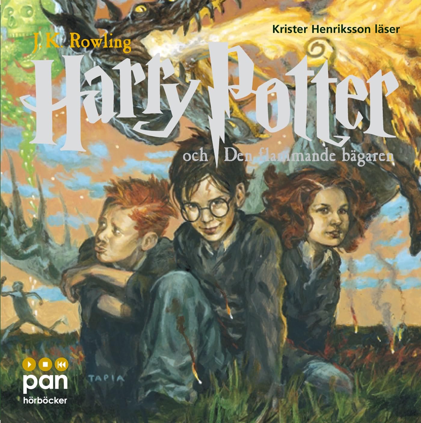 Harry Potter och den flammande bägaren Books