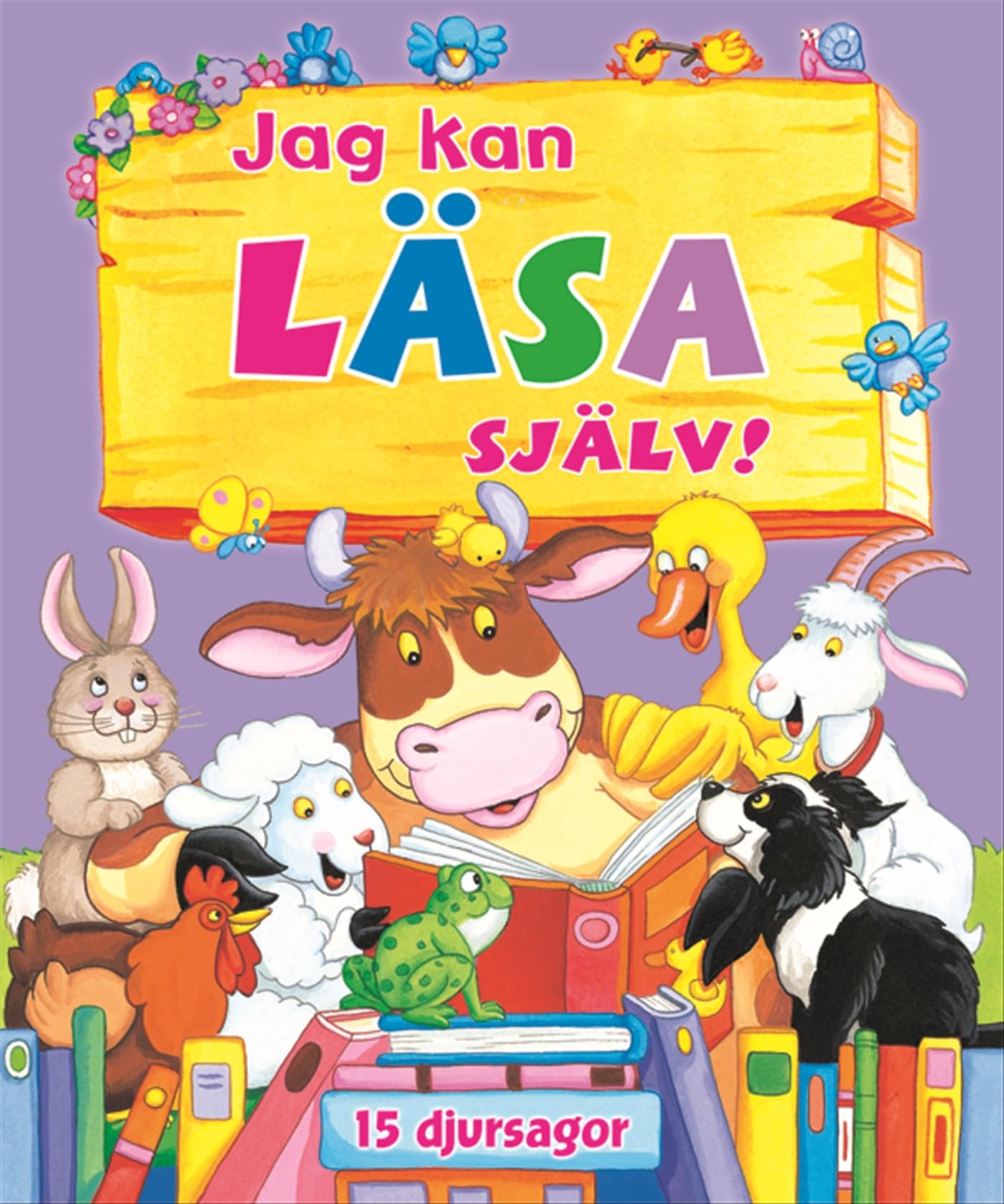 Jag kan läsa själv! 15 djursagor Books