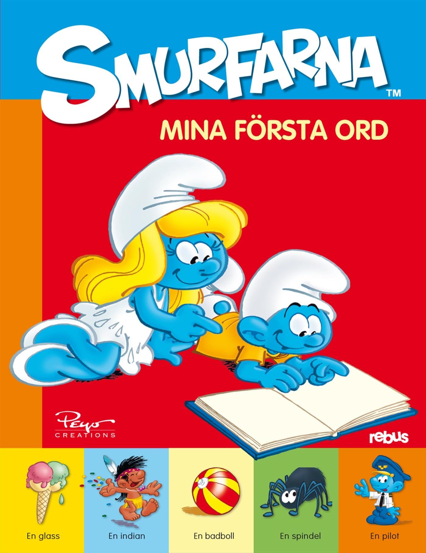 Smurfarna, mina första ord Books