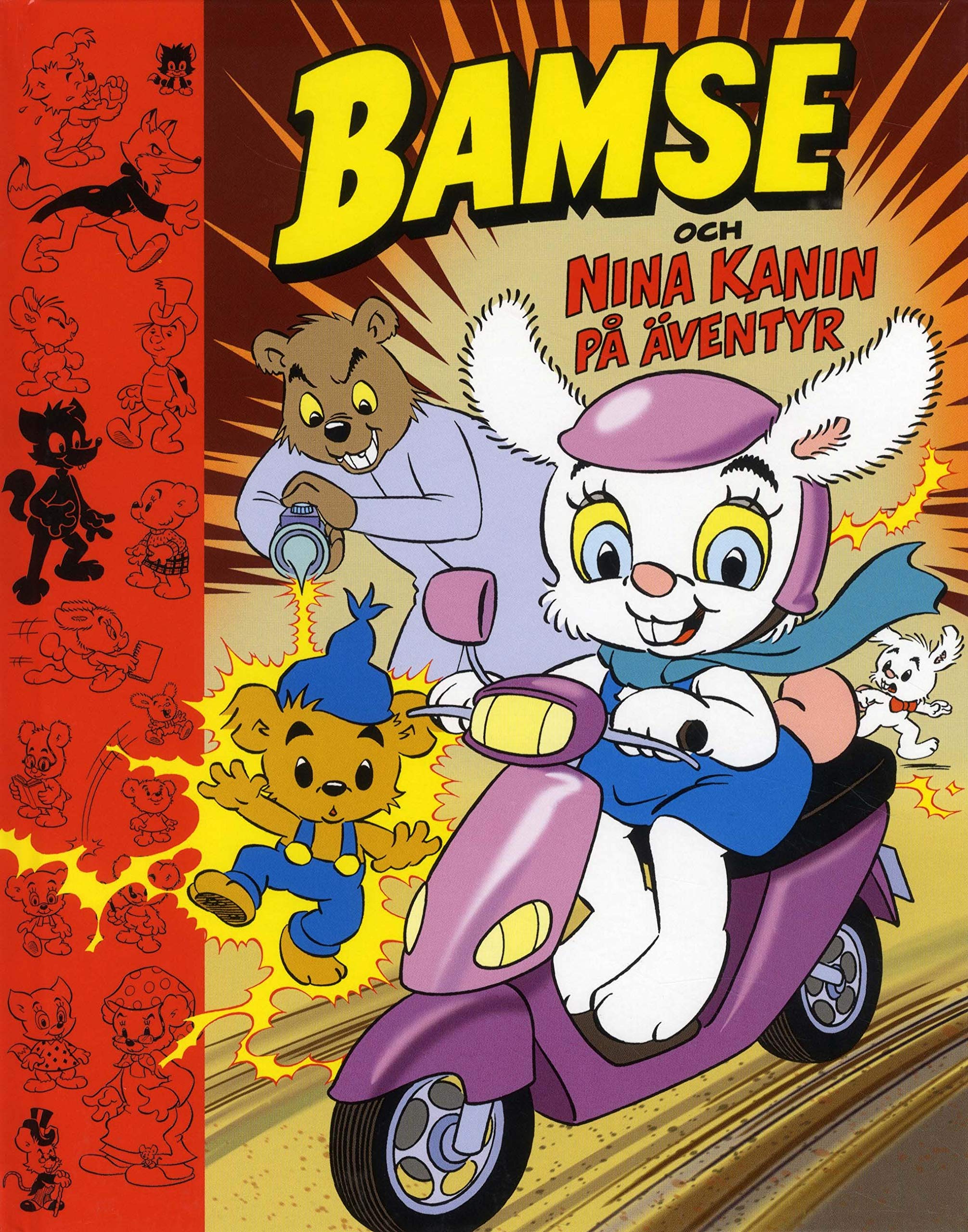 Bamse och Nina Kanin på äventyr Children's books