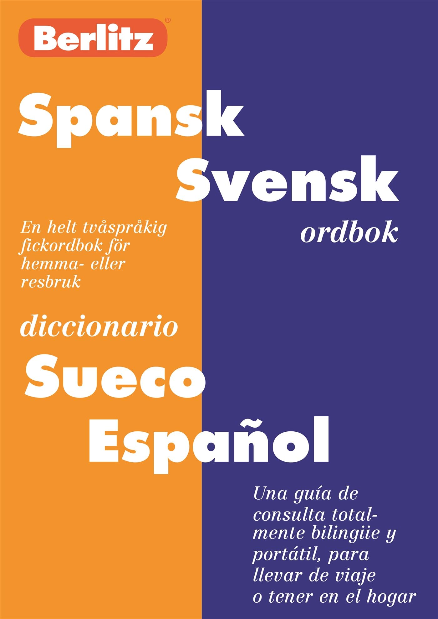 Spansk-svensk/Svensk-spansk fickordbok (Berlitz pa book