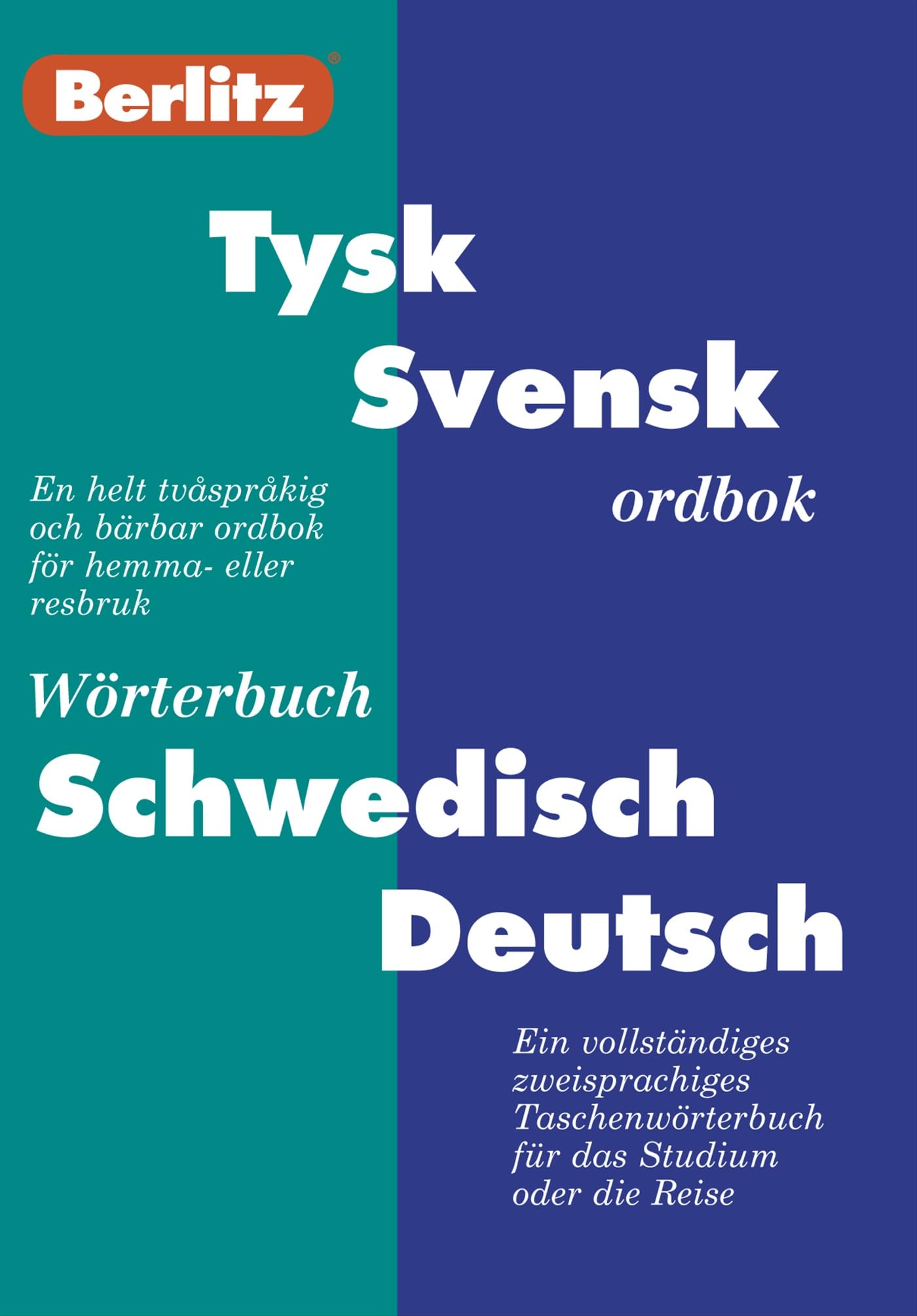 Fickordbok Tysk-Svensk (Berlitz parlör) book