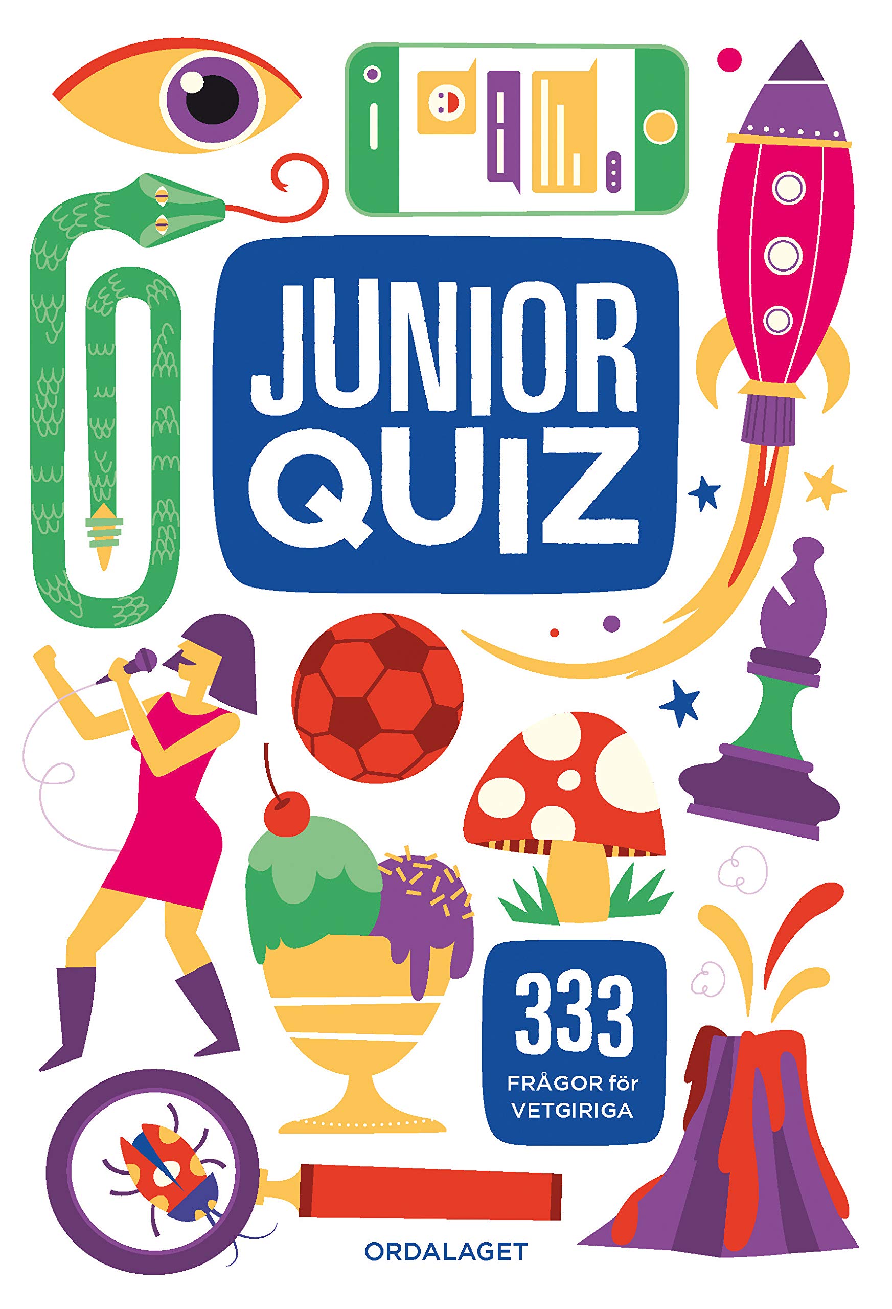 Juniorquiz : 333 frågor för vetgiriga Books