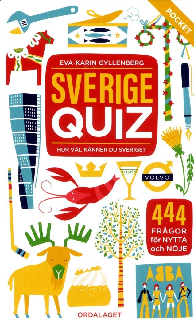 Sverigequiz: Hur väl känner du Sverige? Books
