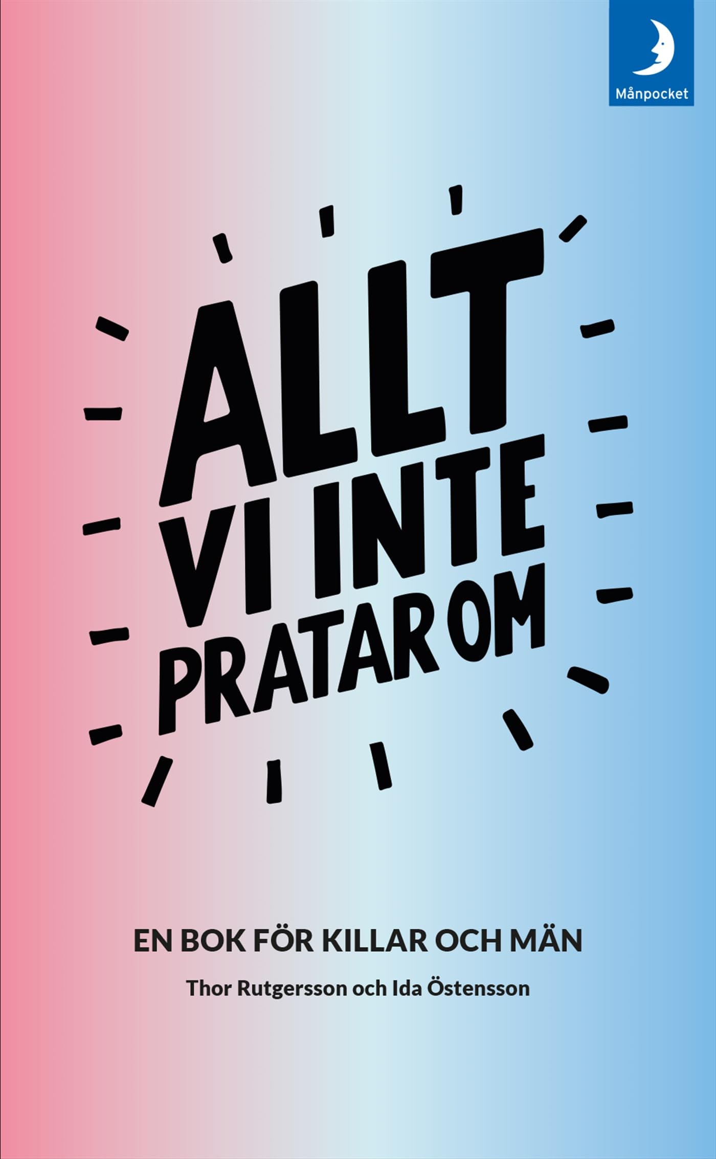 Allt vi inte pratar om : en bok för killar och män Books