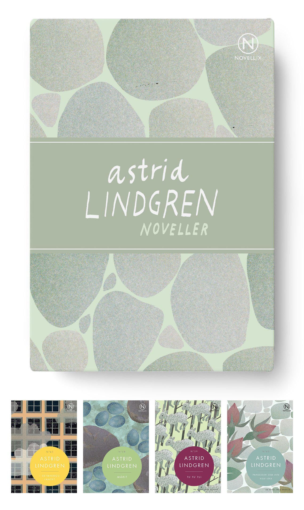 Presentask med fyra noveller av Astrid Lindgren Essays & Short Stories