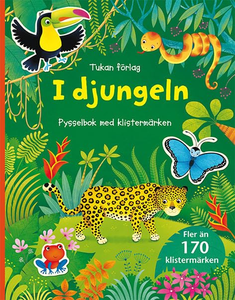 I djungeln : pysselbok med klistermärken book
