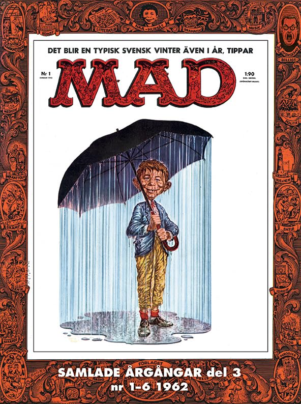 MAD - samlade årgångar. Del 3 1962 (Svenska MAD Samlade årgångar, Band 3) Manga