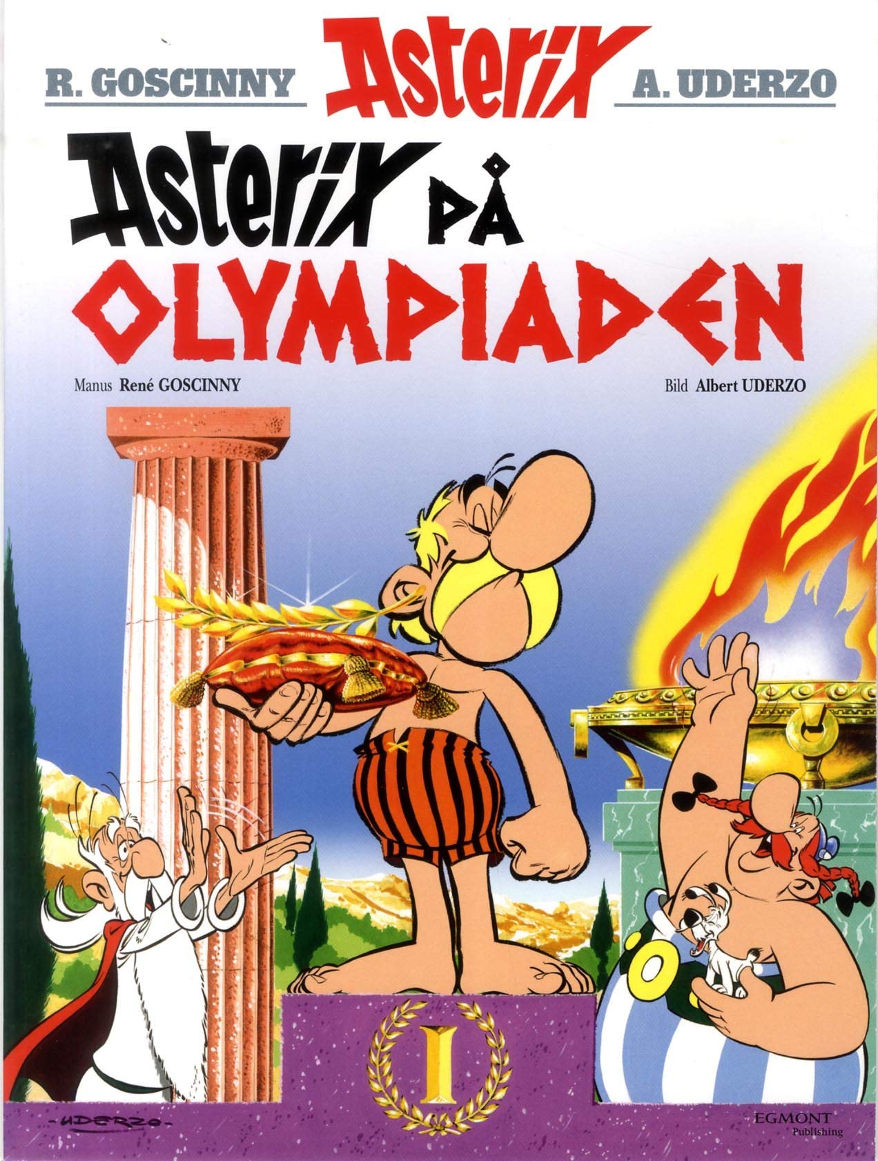 Asterix 8 : Asterix på Olympiaden nytryck Manga