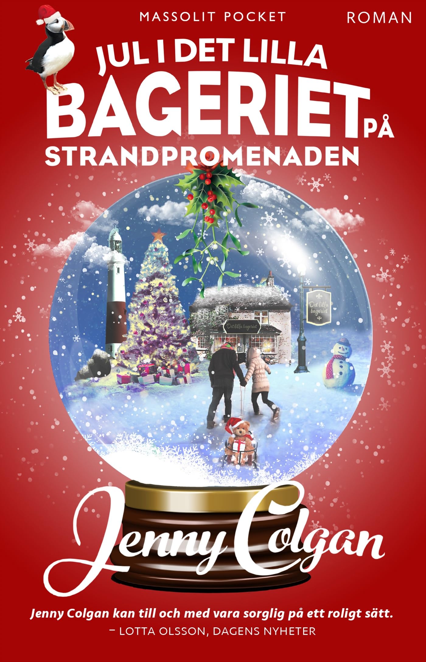 Jul i det lilla bageriet på strandpromenaden Books
