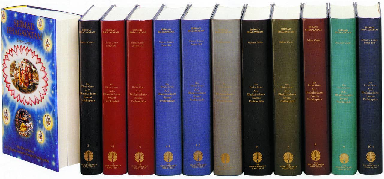 Srimad-Bhagavatam - ganzes Set aus 12 Bänden - Bhagavata Purana: Aus dem Original-Sanskrit übersetzt und kommentiert von A.C. Bhaktivedanta Swami Prabhupada Philosophy