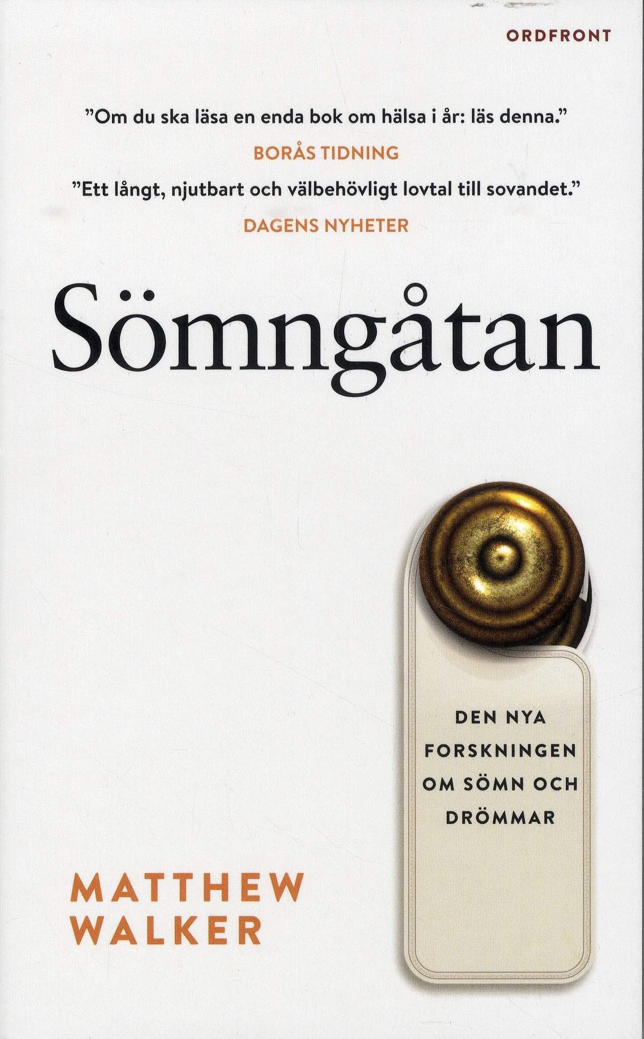 Sömngåtan : Den nya forskningen om sömn och drömmar Books