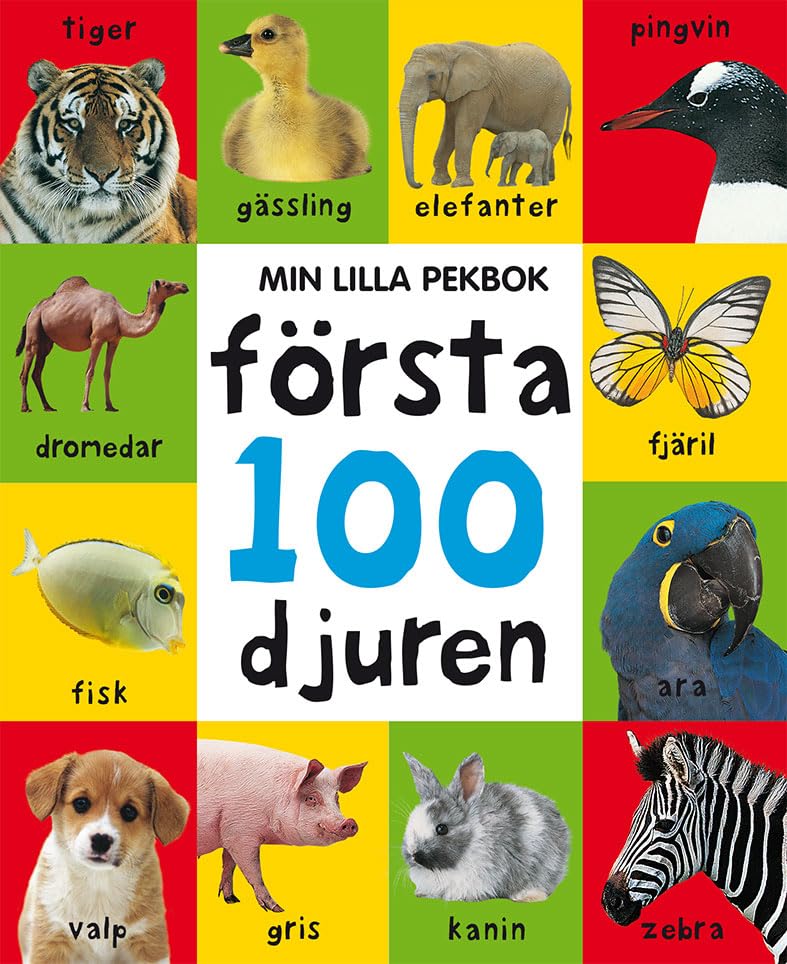 Min lilla pekbok: första 100 djuren Books