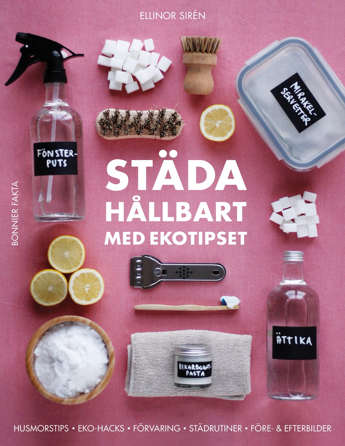 Städa hållbart med Ekotipset : husmorsknep och ekohacks Books