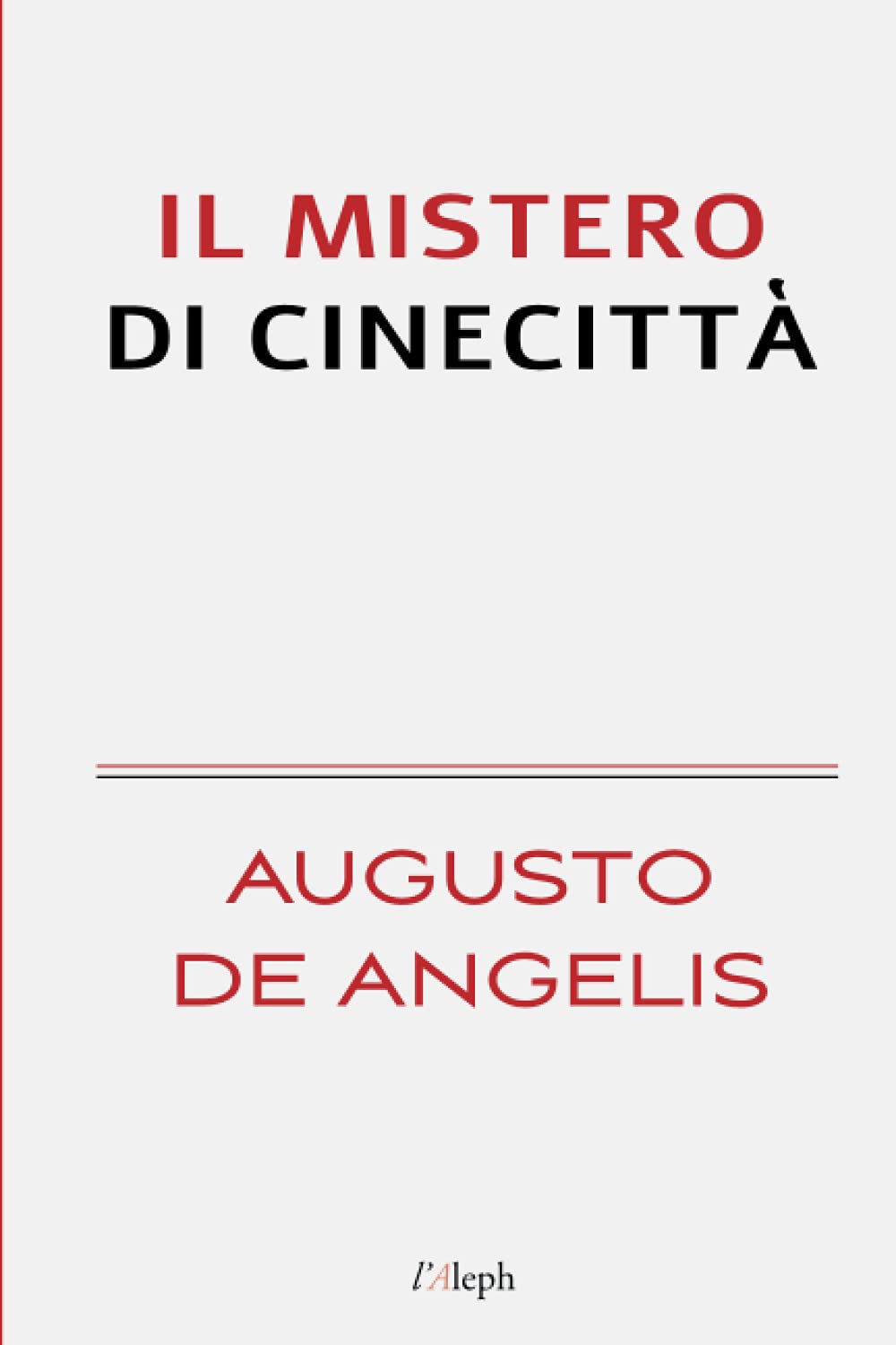 Il mistero di Cinecittà book