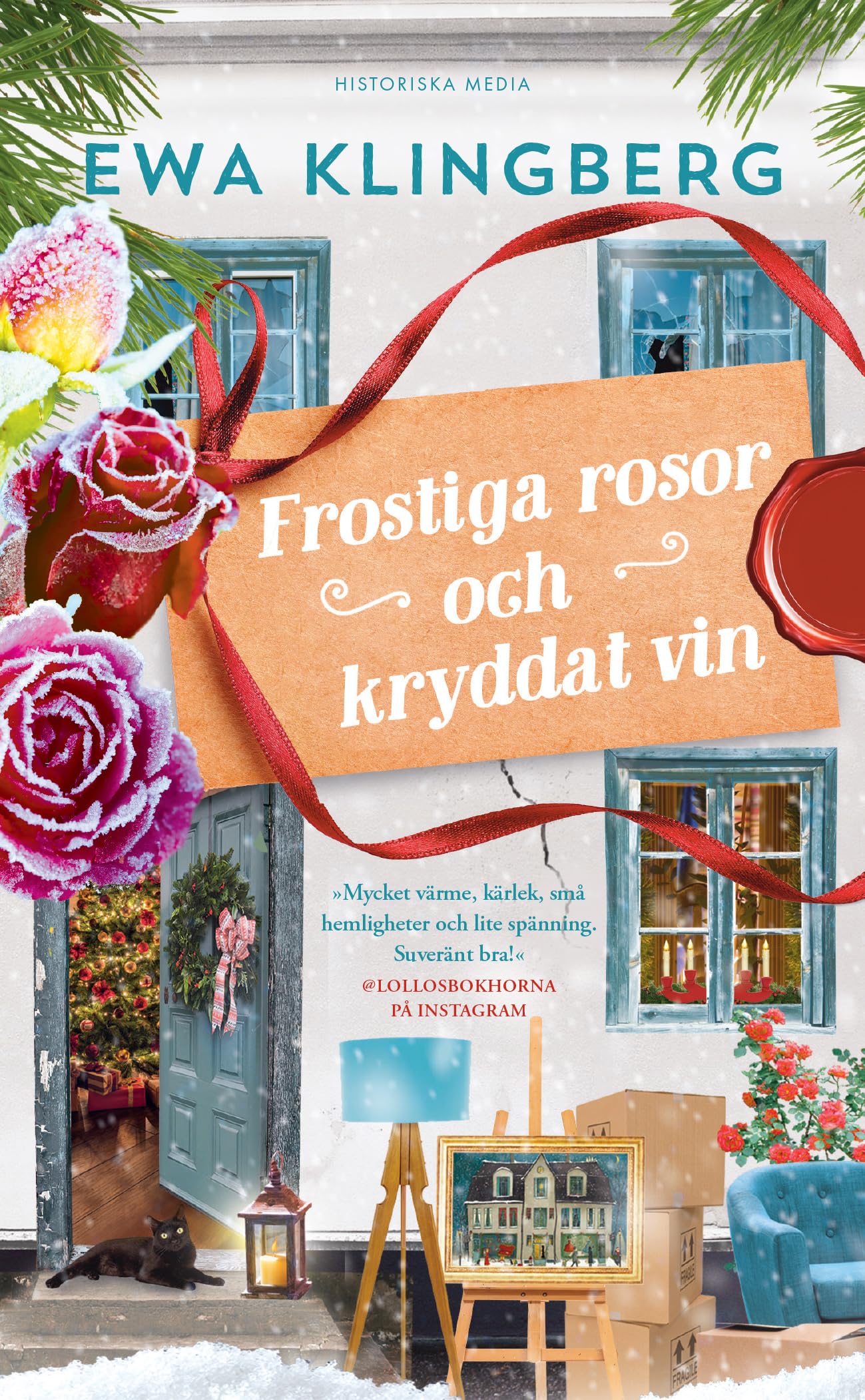 Frostiga rosor och kryddat vin book
