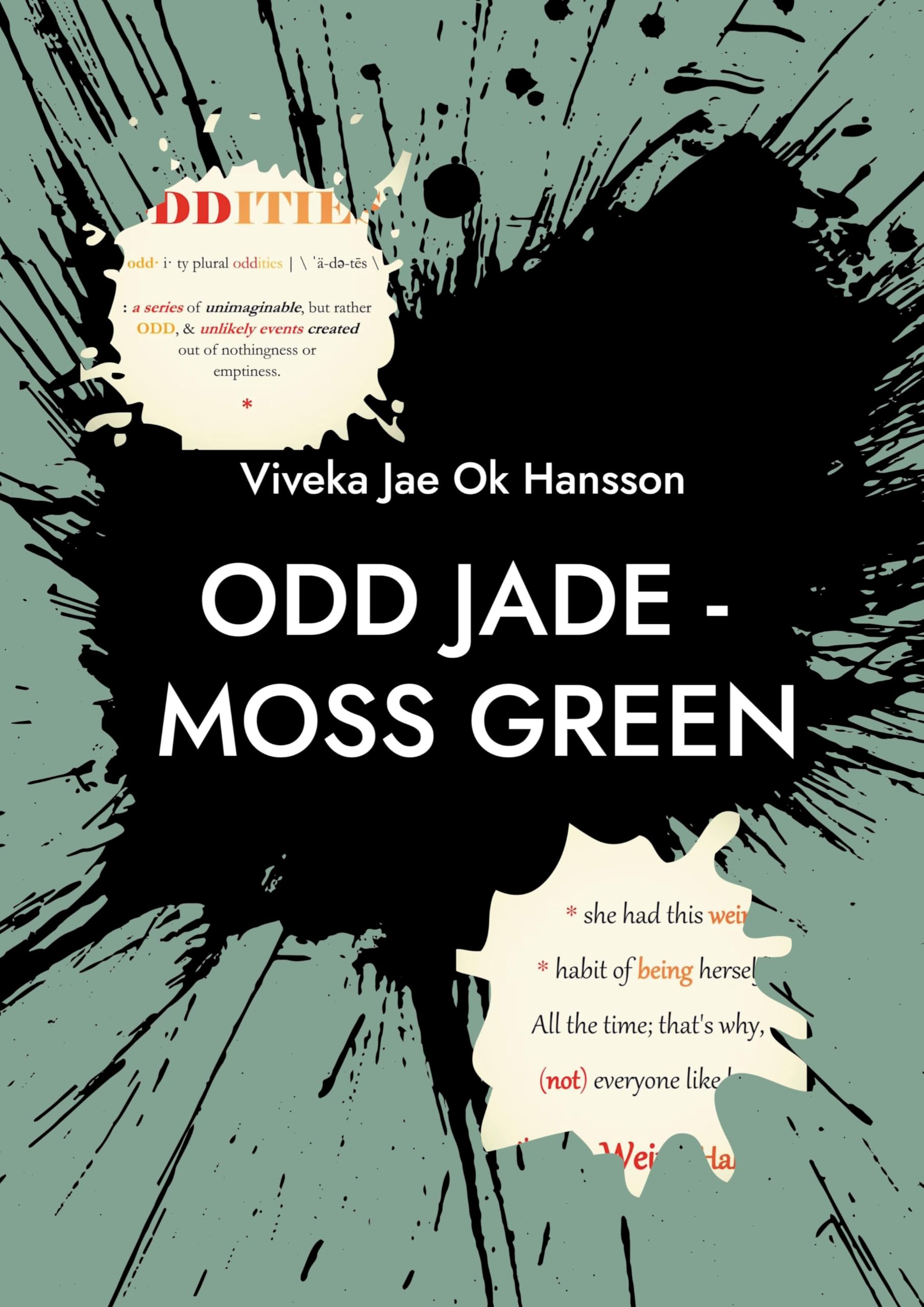 ODD JADE - moss green Poetry