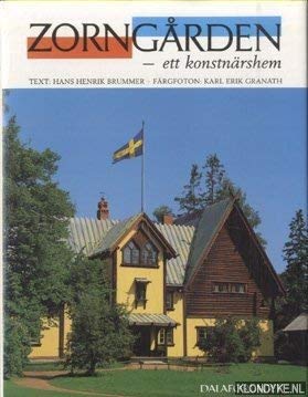 Zorngarden ett Konstnarshem Books