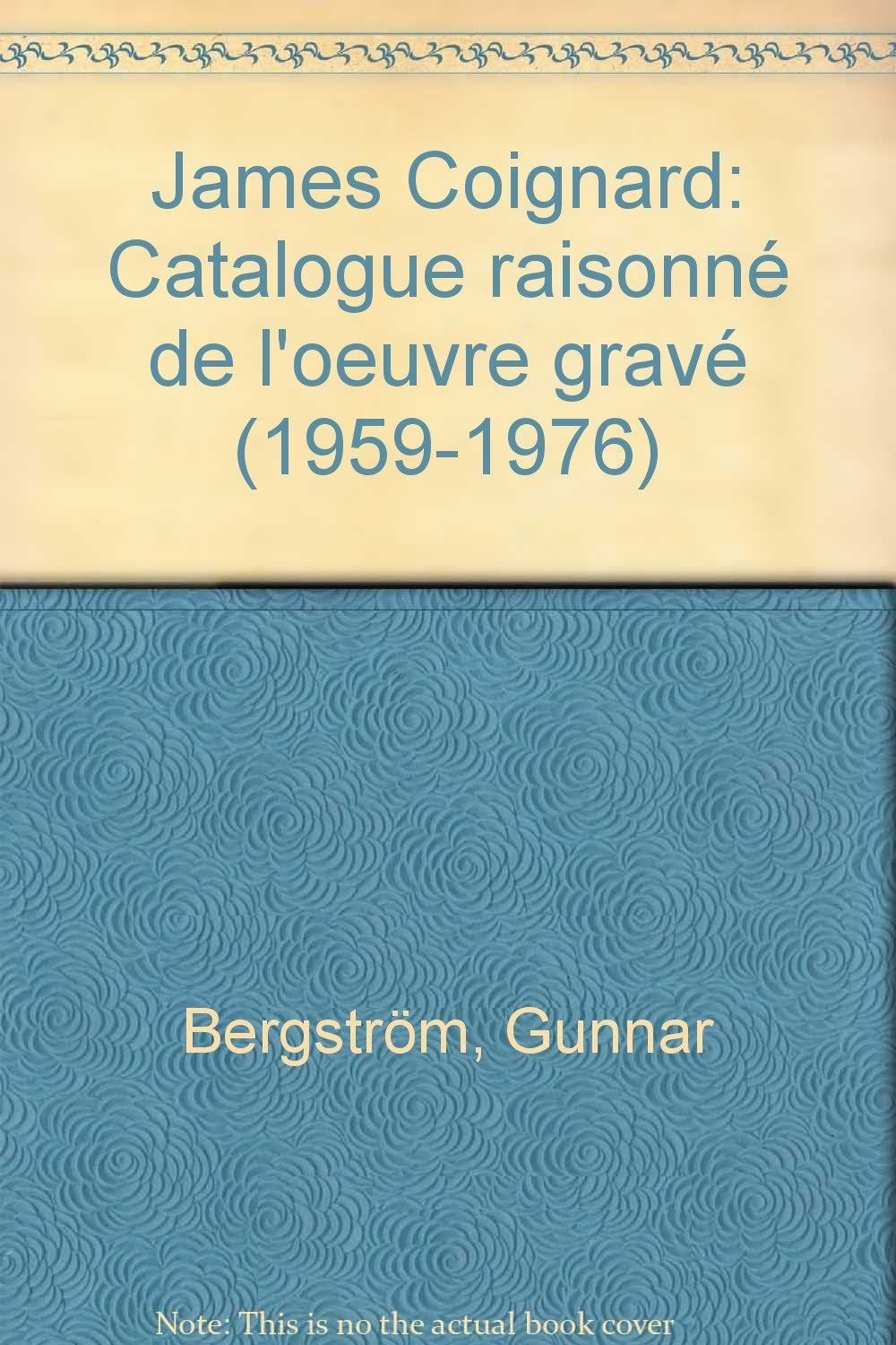 James Coignard: Catalogue raisonné de l'oeuvre gravé (1959-1976) book