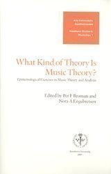 What Kind of Theory Is Music Theory?: Epistemological Exercises in Music Theory and Analysis book