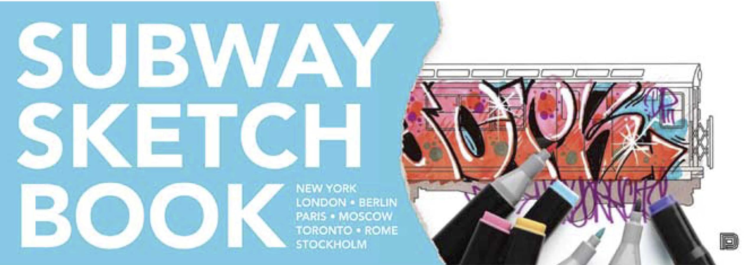 Subway Sketch Book: New York, London, Berlin, Paris, Moscow, Toronto, Rome, Stockholm Architecture