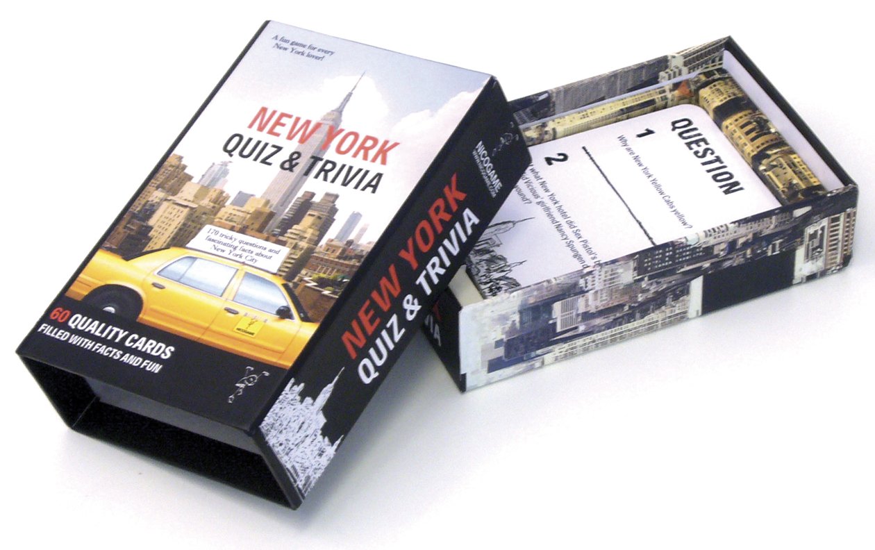 New York Quiz & Trivia: 60 Quality Cards Filled with Facts and Fun Lifestyle